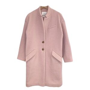 Ba&sh Women's Pink Wool Coat
